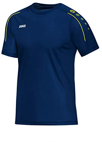 JAKO Herren T-Shirt Classico, Nightblue/Citro, L