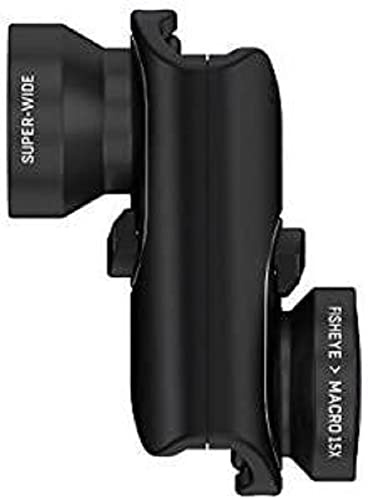 Olloclip Core + Cover - Objektivset für Apple iPhone 7/8 und 7 Plus/ 8 Plus, inklusive Handyhülle, inklusive Mikrofasertuch und Objektivdeckel