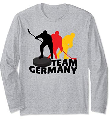 Eishockey Deutschland Trikot Langarmshirt