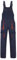 Yukirtiq Peto de Trabajo para Hombre Pantalones de Trabajo con Multibolsillos Mono de Trabajo Adultos Unisex Pantalones con Peto y Tirantes de Trabajo, Azul Marino, L