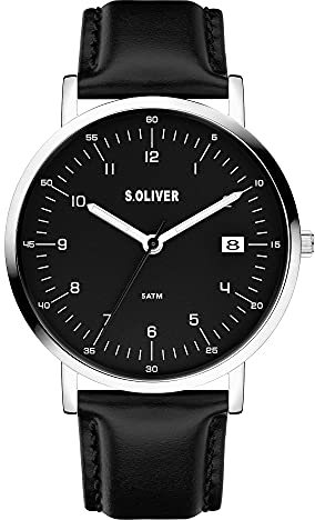 Herren Erwachsene Armbanduhr SO-4290-LQ… (Schwarz-Schwarz)