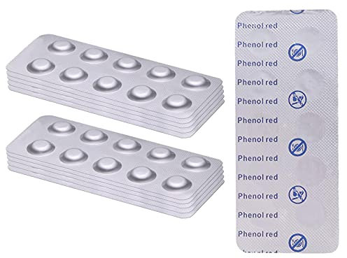 100 PZ Pool Tester Con 100 Test Compresse Per Valore pH Qualità Dell'acqua Test Piece Kit Analisi Dell'acqua Piscina Spa Accessori Vasca Calda