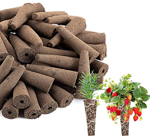Hefddehy Crescita Spugne Da utilizzare con, Pugne per la crescita delle piante ecologiche per la crescita delle piante idroponiche, 50 pezzi