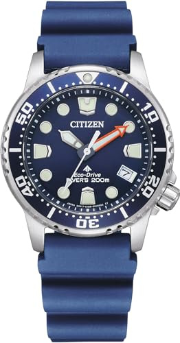 Citizen Reloj Analógico para Mujeres de Eco-Drive con Correa en Silicona