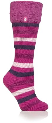 HEAT HOLDERS SOCKSHOP Femme 2.3 TOG Hellebore Manchette confortable Wellington Chaussettes de bottes Paquet de 1