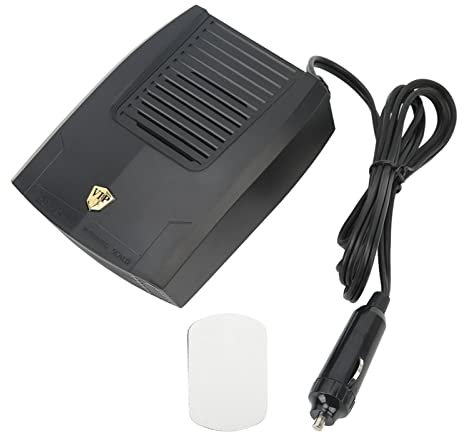 Riscaldatore Per Auto 150W Volume D'aria Regolabile con Rotazione di 180 Gradi, Termoventilatore Plug-in Per Parabrezza Auto, Sbrinatore Invernale Automatico a Riscaldamento Rapido, Sbrinatore Portati