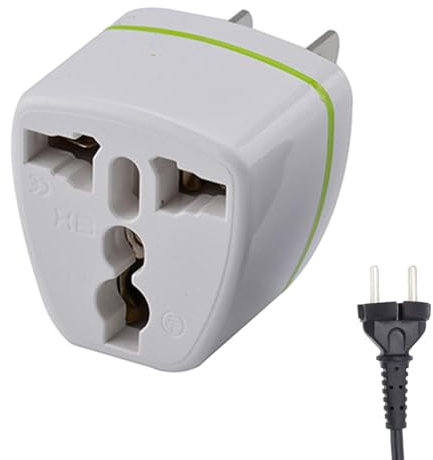 Adaptador de Enchufe Americano a Europeo | Convertidor de Toma Internacional 50/60hz 110-250v - Convertidor de Enchufe Adaptador Europeo Resistente, adaptadores portátiles para Europa para Itrimaka
