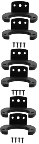 OFFSCH 6pcs Mic Hook for Wireless Microphone Household Storage Supply Wall Mount Mic Stand Holder Microphone Hook for Studio Use