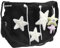 VOSSOT Solarix Crossbody Bag, Cord Damen Umhängetasche, Cute Tote Bag, Solarix Bag, Corduroy Star Crossbody Bag, Shopper Schultertasche für Schule Büro Arbeit Reisen Ausflug Einkauf Schwarz