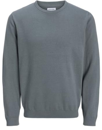 Jack & Jones Pull à col roulé uni pour Homme, tempête, L