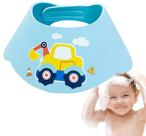 Cuffia Doccia Bimbi Per Lavare Capelli | Protezione Bagno Per Capelli,Protettore Impermeabile Regolabile Per Occhi E Orecchie Senza Lacrime Per Bambini In Vasca Da Bagno E Viaggio
