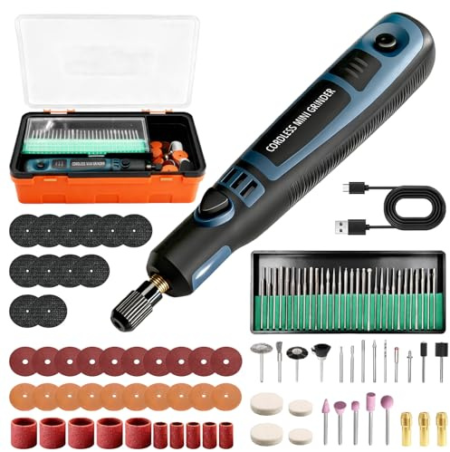 Stylo de gravure électrique avec 96 embouts, sans fil, rechargeable par USB, stylo de gravure portable, kit d'outils de gravure sur batterie, stylo de gravure rotatif, bricolage, pour bijoux, bois
