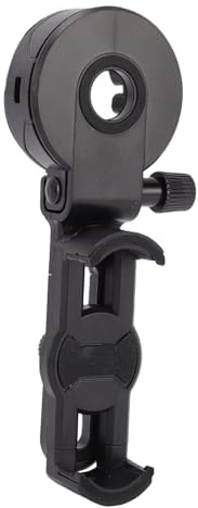 Denash Universal Phone Adapter Universal Smartphone Mount Telescope Adapter with Quick Setup for Binoculars Monoculars Microscopes 26-49mm Eyepieces 60-100mm Phones