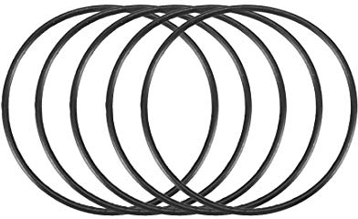 sourcing map 50 Stück O Ring Dichtungsringe Gummidichtung 31 mm AD 29 mm ID 1 mm Dicke Nitrilgummi NBR Unterlegscheibe Dichtungssatz für Dichtungselemente Hahnanschluss Reparatur Auto