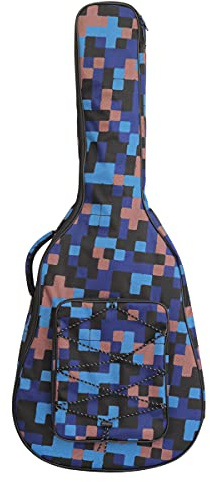 Gitarrentasche 40 41 Zoll Gitarre Tasche Akustik Gitarre Rucksack Guitar Gig bag Guitar Case Wasserdicht Gitarrenhülle Tasche Für Gitarre Rucksack Guitar Bag Gitarren Tasche (blue)