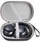 Hzycwgone Hard Carrying Travel Case Bag for Anker Soundcore Life Q20/Q20+ Active Noise Cancelling Headphones(Black)