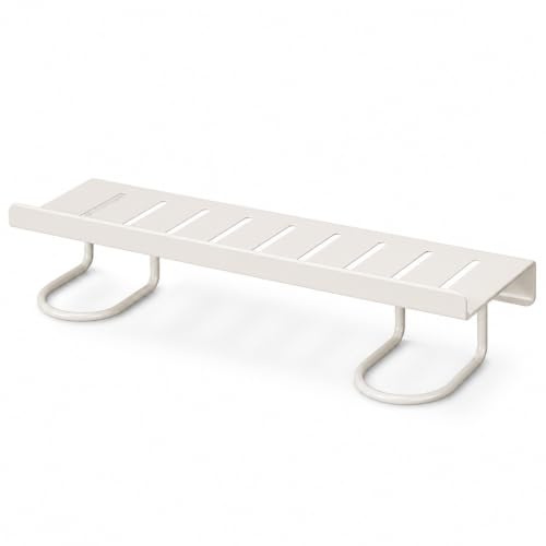 Aymzbd Organisateur Évier Robinet sans Perçage, Blanc, 50 cm