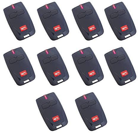 10 x BFT Mitto B RCB02 R1 2-Kanal-Fernbedienungen, 433,92 MHz Rolling Code