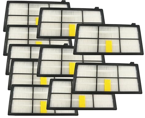 HEPA-Filter-Ersatz, kompatibel mit Irobot Roomba 800 900 Serie 870 880 980 Filter-Roboter-Staubsaugerzubehör, 50 Stück