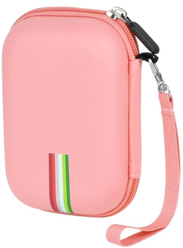 OSDUE Étui de Protection pour Appareil Photo Numérique(Rose), Housse pour Appareils Photo Compacts, Conception de Coque Dure EVA, Légère Durable (étui Uniquement)