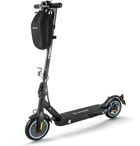 E Scooter mit Straßenzulassung,Elektroscooter Elektroroller Erwachsene,E Roller Offroad,(40 Km Reichweite,36V10Ah,120 KG Tragkraft,10 Zoll Reifen,Duales Bremssystem)-E9MAX