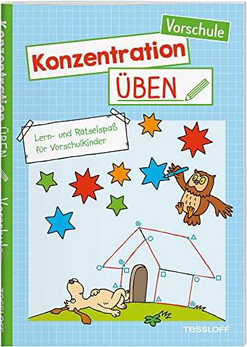Konzentration üben. Vorschule