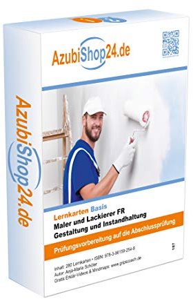 Lernkarten Maler und Lackierer FR Gestaltung und Instandhaltung Prüfung Prüfungsvorbereitung: Prüfung Maler und Lackierer FR Gestaltung und Instandhaltung Prüfungsvorbereitung Ausbildung