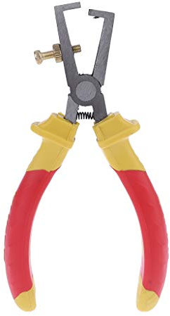 Yintiod Pince à dénuder de qualité supérieure avec poignées isolées 1000 V 160 mm