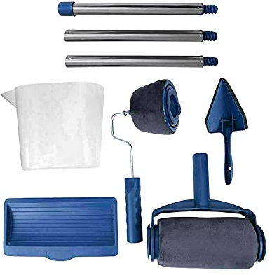 Farbroller Wand dekorative Farbrolle Multifunktionale Ecke Pinselgriff Werkzeug DIY. Haushalt (6pcs / Set) (Color
