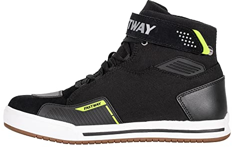 FAST WAY City Uni 221 Motorradschuhe für Herren & Damen mit CE Zertifizierung, Bequeme Motorradstiefel mit Schalthebel- & Knöchelverstärkung