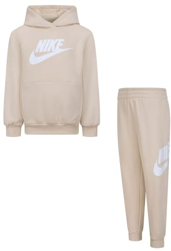 NIKE NIK CLUB FLEECE SET Beige 2/3 anni