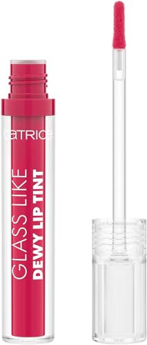 Catrice Glass Like Dewy Lip Tint, Lipgloss, Nr. 030, Pink, Färbeeffekt, glänzend, vegan, ohne Parabene, ohne Mikroplastikpartikel, Nanopartikel frei, 1er Pack (3ml)