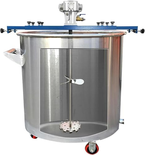 Pneumatic Paint Mixer Pneumatic Paint Mixer, Air Agitator Bracket Mixer, Paint Stirring Machine Mix Tool, Special for Large Open Buckets