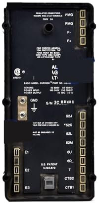 1 unidad DVR2000, placa reguladora de voltaje for generador diésel, regulador de voltaje marino BE2000, DVR2000 AVR.