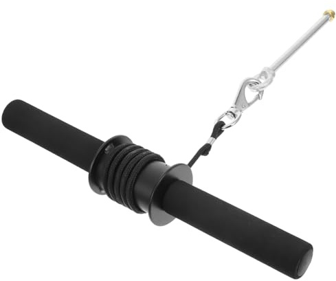 Mikikit Wrist Training Forearm Roller Household Fitness Equipment for Grip Strength and Endurance Simple Operation with Durable Rope for Muscle Building and Boxing Skills