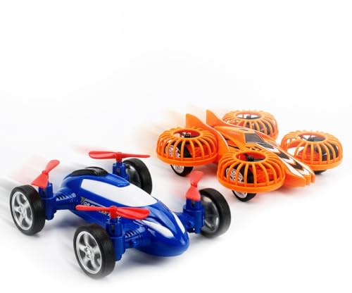 Beenavee Aereo giocattolo auto, auto Inertia Truck modello veicolo con Jumping Stunt, trazione integrale fuoristrada, pneumatici antiscivolo, regalo per bambini compleanno Natale