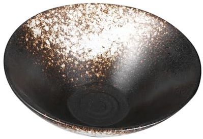 DOITOOL Ciotola Ramen Ceramica Bianca Antiscivolo per Zuppe e Insalate Scodella Giapponese Retro per Ristorante e Casa