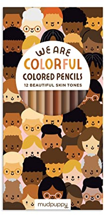 We are Colorful Skin Tone Colored Pencils