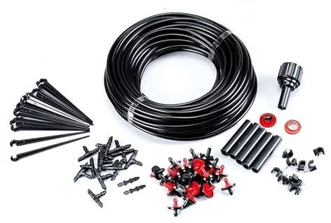Micro Garden Plant Watering Water Irrigation System Kit 74pc