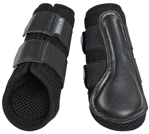 Busse Gamaschen 3D AIR Effect schwarz Mesh Material