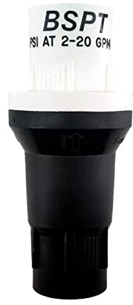 GNCGarden PRLG Druckminderer für Bewässerung 1 - 2 Bar, Druckminderer M/H vorgespannte Durchflussmenge 0,45 bis 4,5 m³/h. 30psi - 2-20GPM
