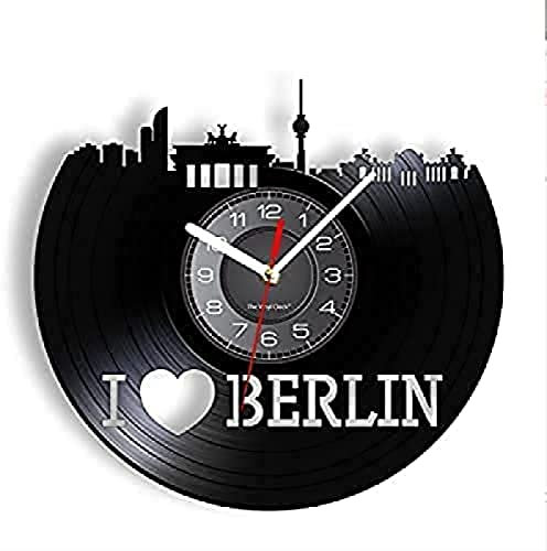 Horloge Murale à Piles analogique silencieuse Horloge Batterie électrique Bande oeuvre Vintage Horloge Murale Musique Performance décor Ensemble de Batterie Montre Rock and Roll Montre Batteur Cadeau