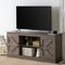 Zinus Wade TV Unit Stand - TV Stand 147x67x40 cm - Unit with Storage Cabinet - Grey