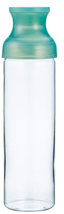 HARIO FIR-100-TG Filter-In Flasche, Karaffe, praktisches Fassungsvermögen, 1000 ml, grün, Cold Brew Tee, hergestellt in Japan