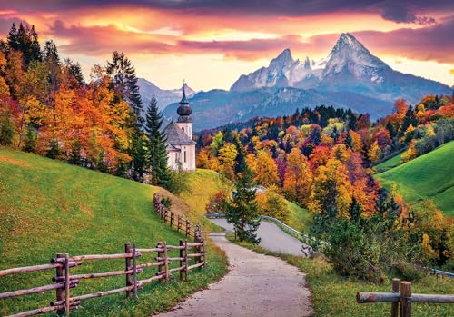 Cheatwell Games 1000 Piece Jigsaw World's Smallest Puzzle Bavarian Alps