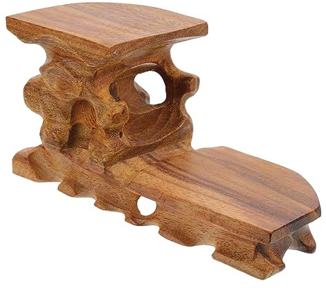 CANIGHT Base in Legno Espositiva per Vasi di Fiori Supporto per Statue E Decorazioni Artigianali Alzata da Tavolo