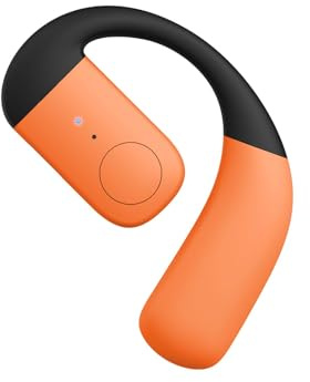 HandsFree Single Ear Bluetooth Headset Wireless Phone Earpiece with Mic ENC Open Ear Sports Earphones Noise Cancelling Waterproof Driving Hands Free Headphones for Truck Taxi Drivers Office Work