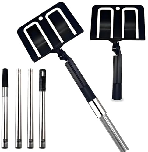 BDHDHWEFE - Protector de pintura en aerosol con soporte ajustable, poste giratorio y extensible 360° (30-120 cm), deflector cartón for proteger contra salpicaduras