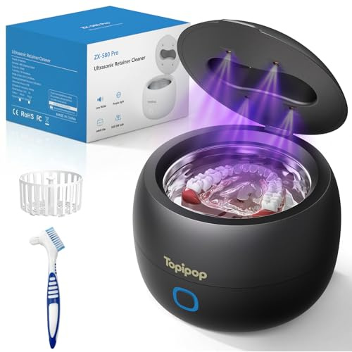 Ultraschallreinigungsgerät Zahnschiene, 45K Hz UV Ultraschallreiniger