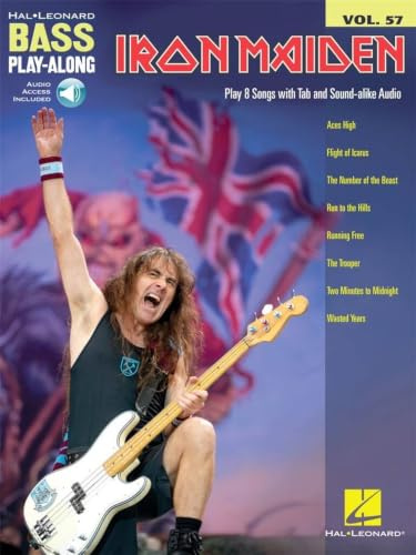 Iron Maiden: Bass Play-Along Volume 57: Includes Downloadable Audio (Hal Leonard Bass Play-along, 57, Band 57)